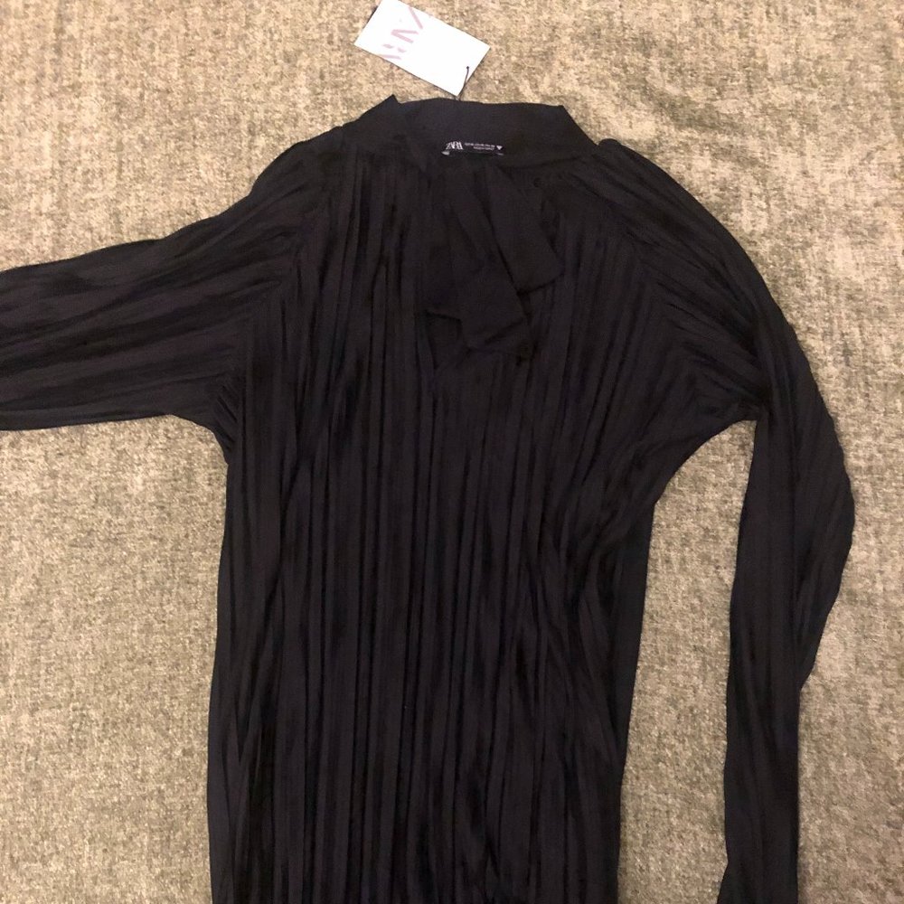Black Zara Flowy Dress
